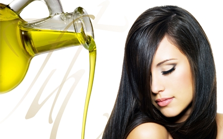 Оливковое масло для волос