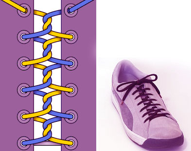 Как красиво и необычно завязать шнурки на кроссовках, ботинках, кедах и туфлях