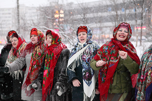 Русские народные колядки