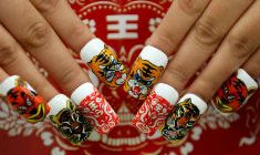 Краски для китайской росписи ногтей